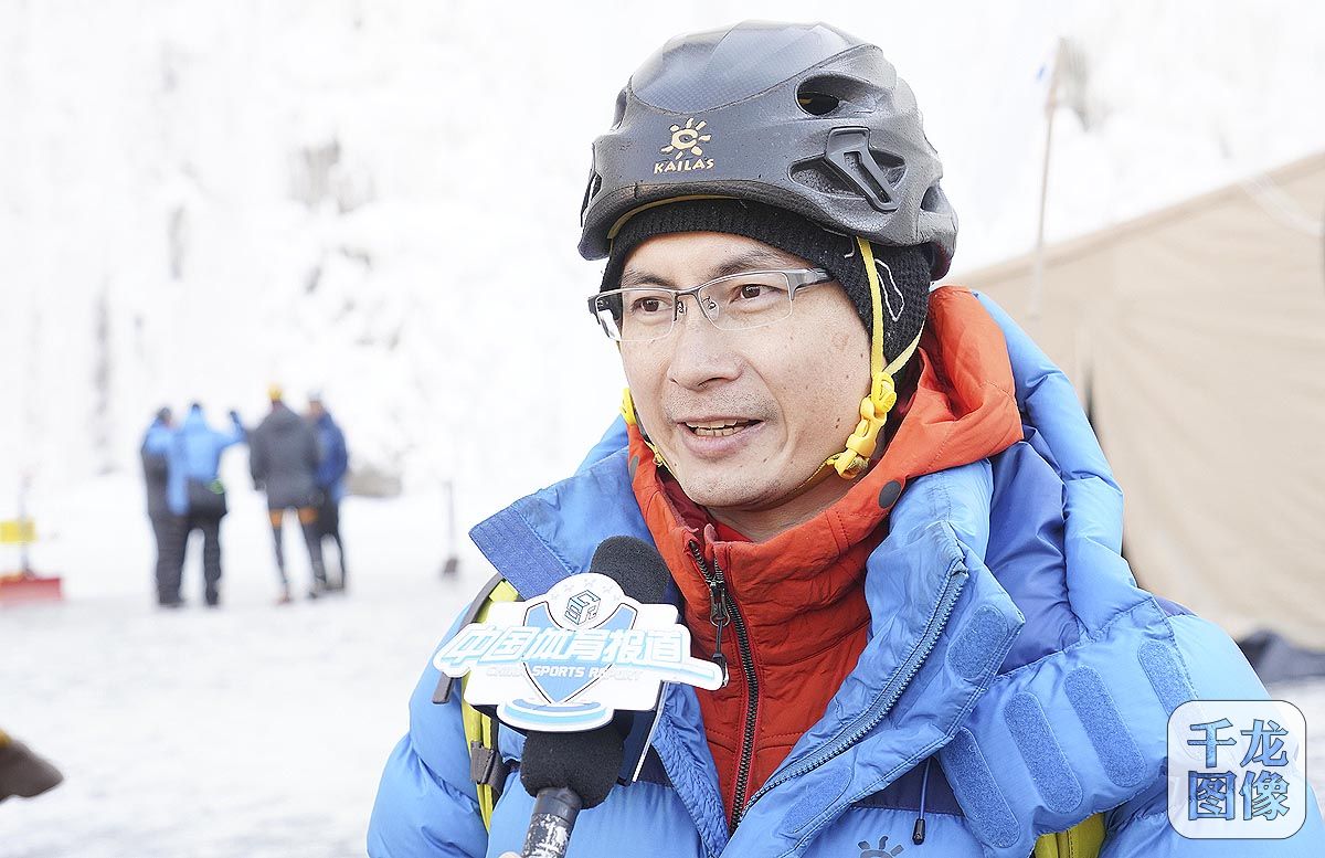 男子速度赛排名第八位的中国选手陈立基
