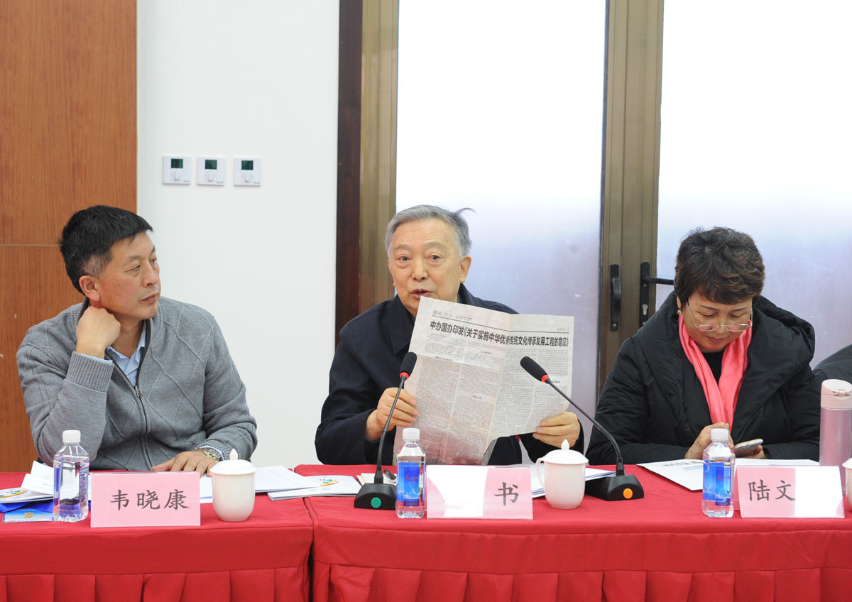 赵书在研讨会上发言-摄影高尚
