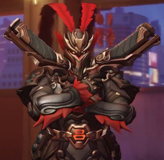 《守望先锋》死神新春皮肤预览 霸气三国吕布