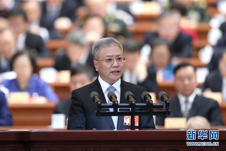 （两会·XHDW）（5）全国政协十三届二次会议第四次全体会议大会发言