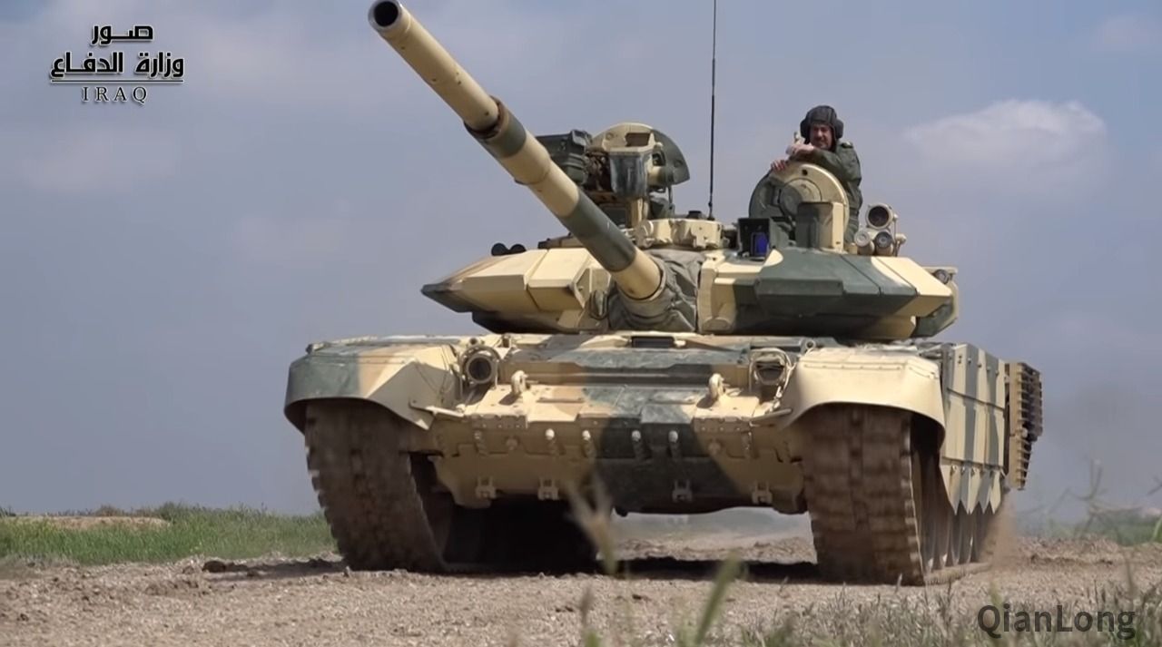 伊拉克军方公开T-90S\/SK主战坦克 风驰电掣剑