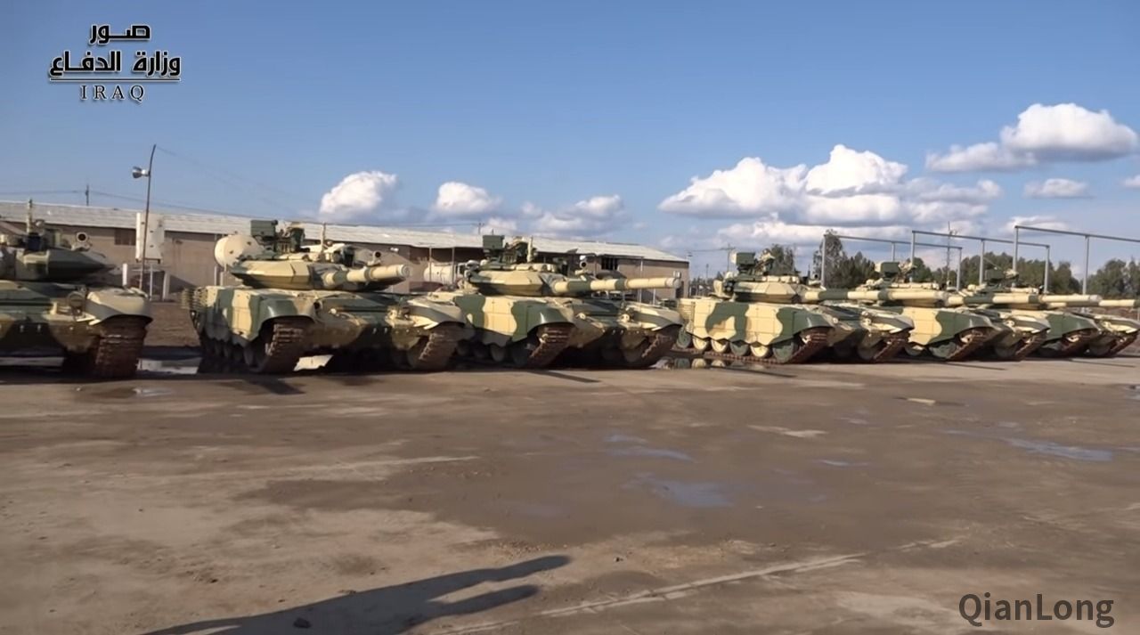 伊拉克军方公开T-90S\/SK主战坦克 风驰电掣剑