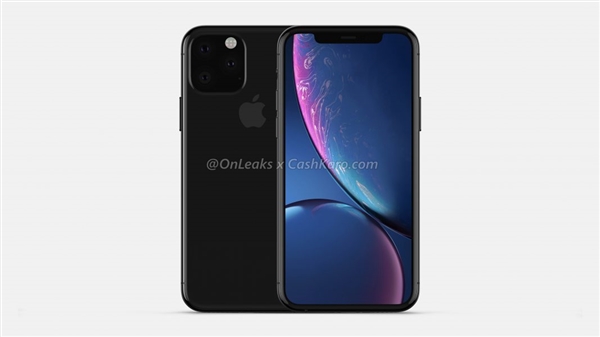 新iPhone外形渲染图出炉：后置三摄