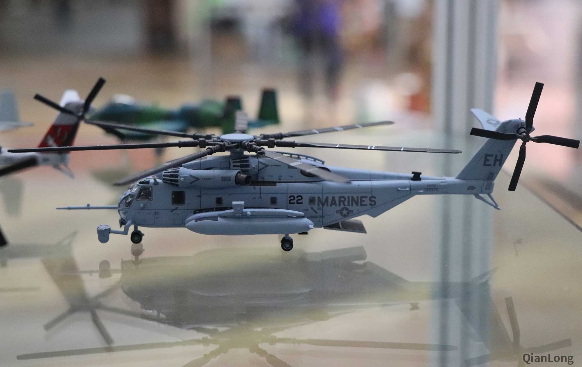 在北京模型展展出的多款飞机模型 组建私人空