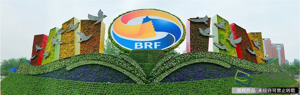 四元桥机场出入口--共建丝路