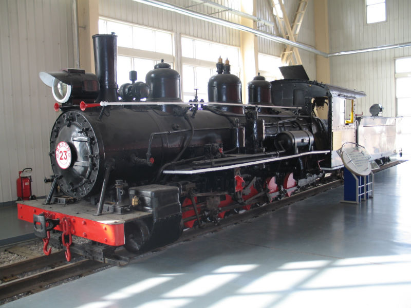 图14 SN型窄轨蒸汽机车 1929年美国制造