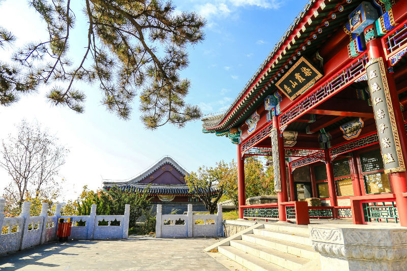 室外展园——染霞山房 (3)