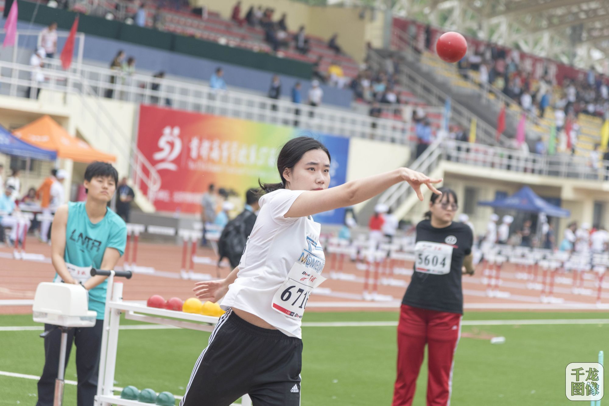 赵桉铭  女子丙组铅球.