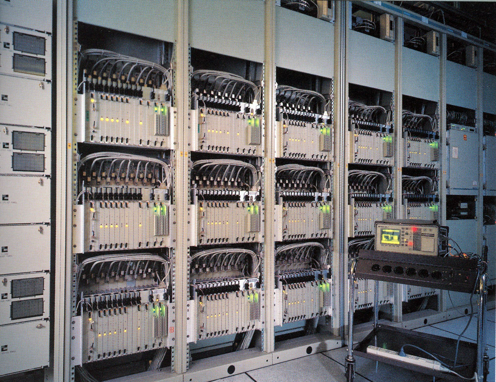 安装在长话大楼的SDH传输设备