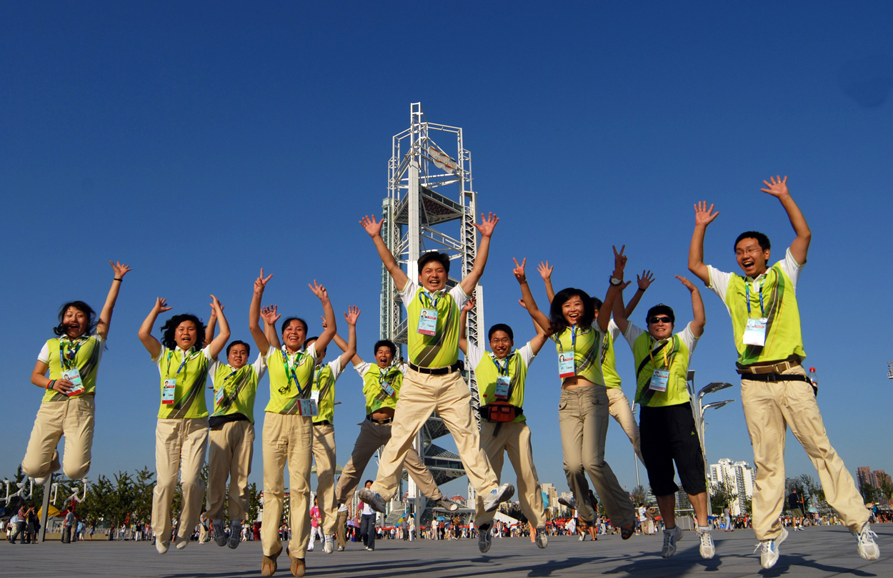 欢呼奥运通信保障圆满成功