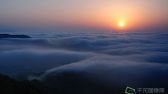 2019年7月30日凌晨，香山上空出现壮观云海。赫东林摄 千龙网发