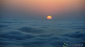 2019年7月30日凌晨，香山上空出现壮观云海。赫东林摄 千龙网发
