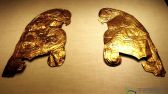 2019年9月17日，由文化和旅游部、国家文物局主办的“回归之路——新中国成立70周年流失文物回归成果展”在中国国家博物馆开幕，600余件海外流失文物讲述“回家故事”。本次展览是我国首次对流失文物回归工作进行全景式展现。展览系统梳理了新中国成立70年来300余批次、15万余件回归文物情况，精心遴选25个具有代表性的文物回归案例，为观众讲述了文物回归的曲折历程与精彩故事。贺路启摄 千龙网发