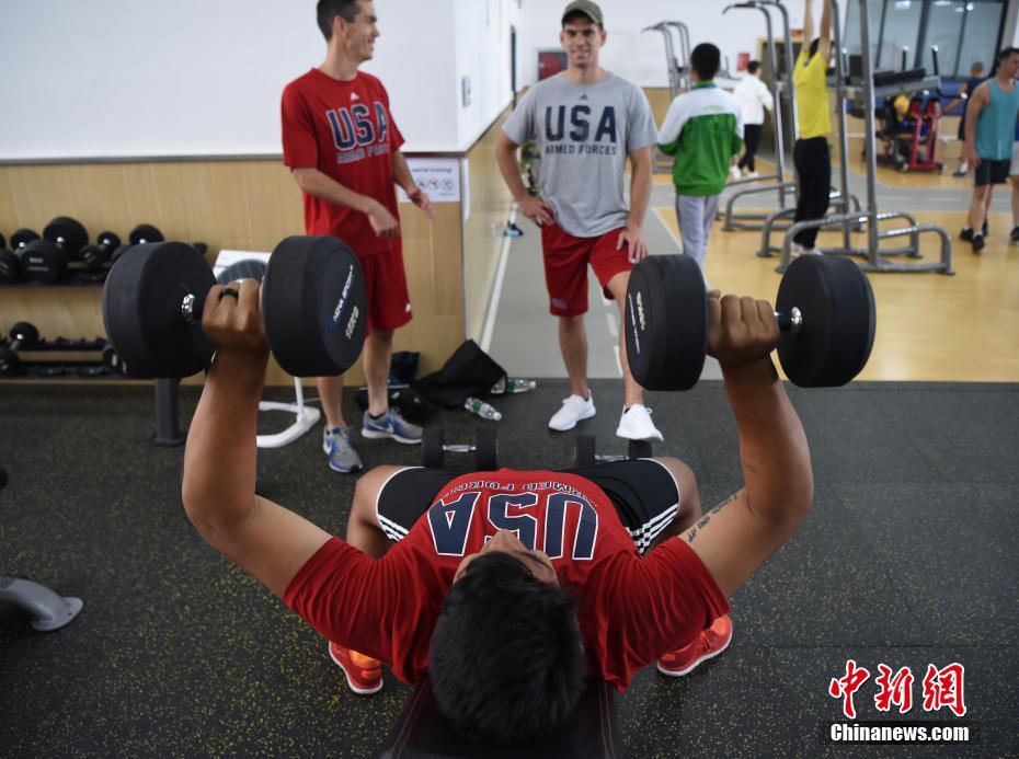 探访武汉军运村：台上一分钟 台下十年功