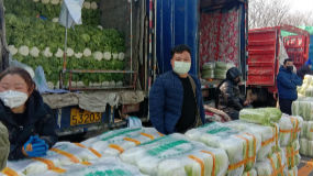 新发地市场超8成商户复工 蔬菜供应充足