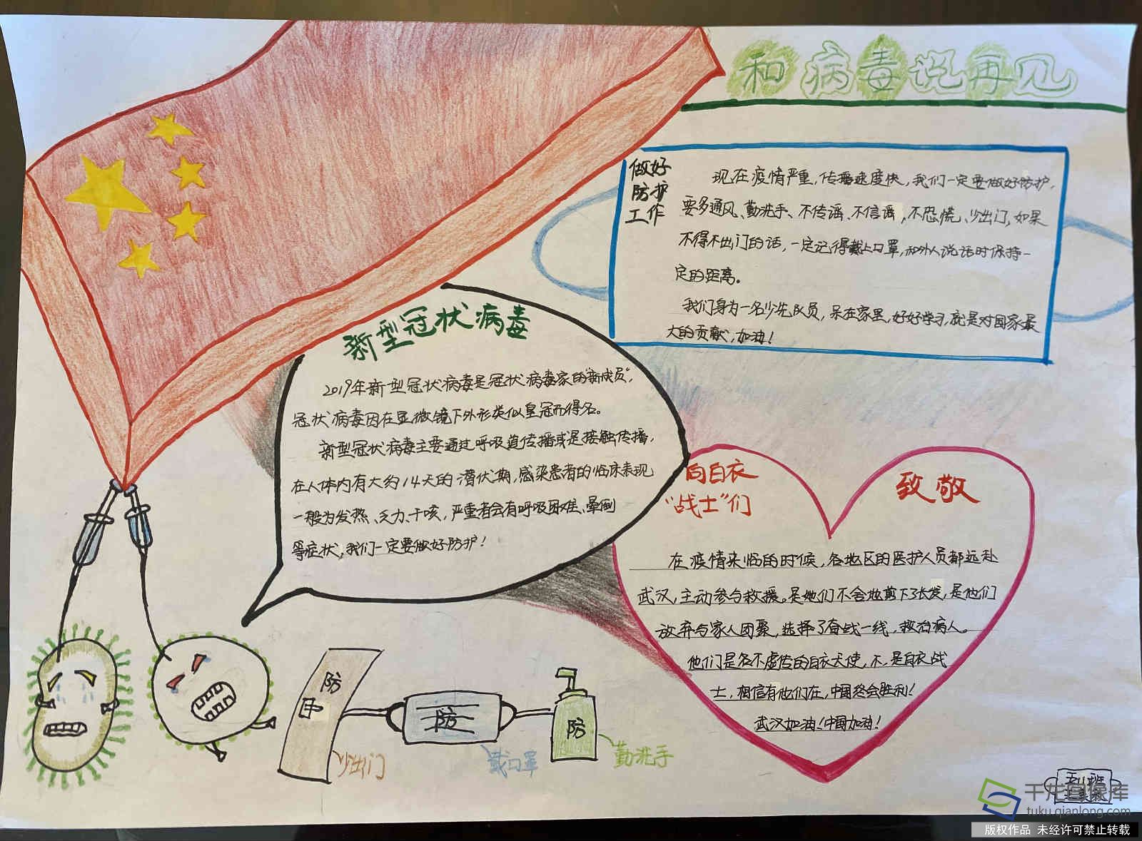 防疫抗疫 从我做起|北京市朝阳区实验小学王美禾：和病毒说“再见”
