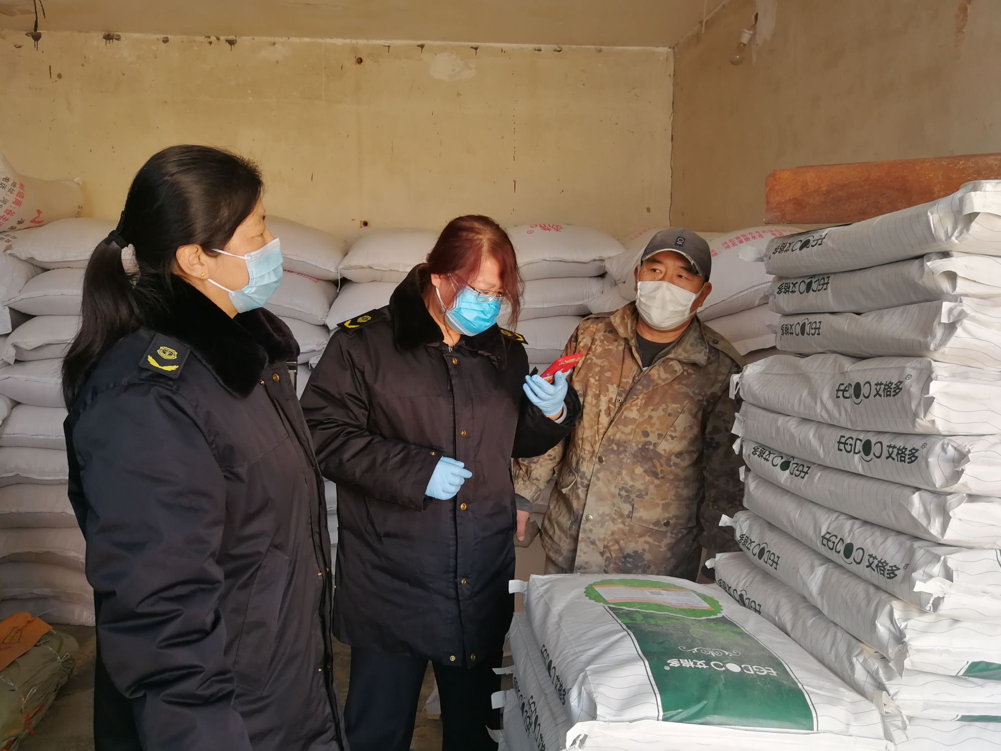 检查饲料经营企业