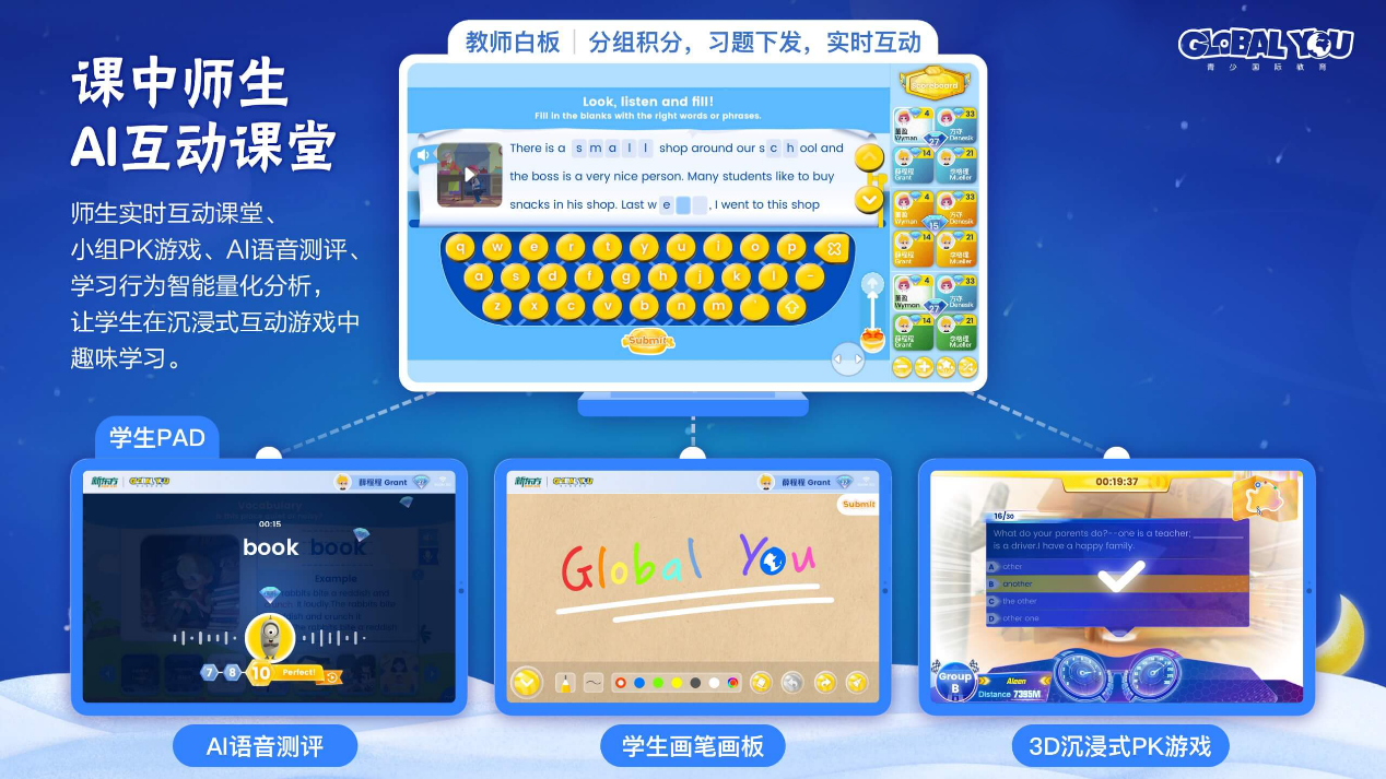 新东方Global You青少国际教育互动体验式课堂