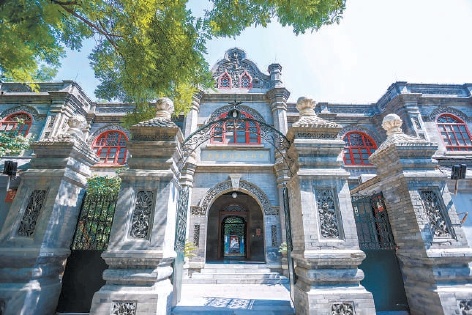 如今的鲁迅中学，是革命名篇《记念刘和珍君》的诞生地。本报记者 潘之望摄
