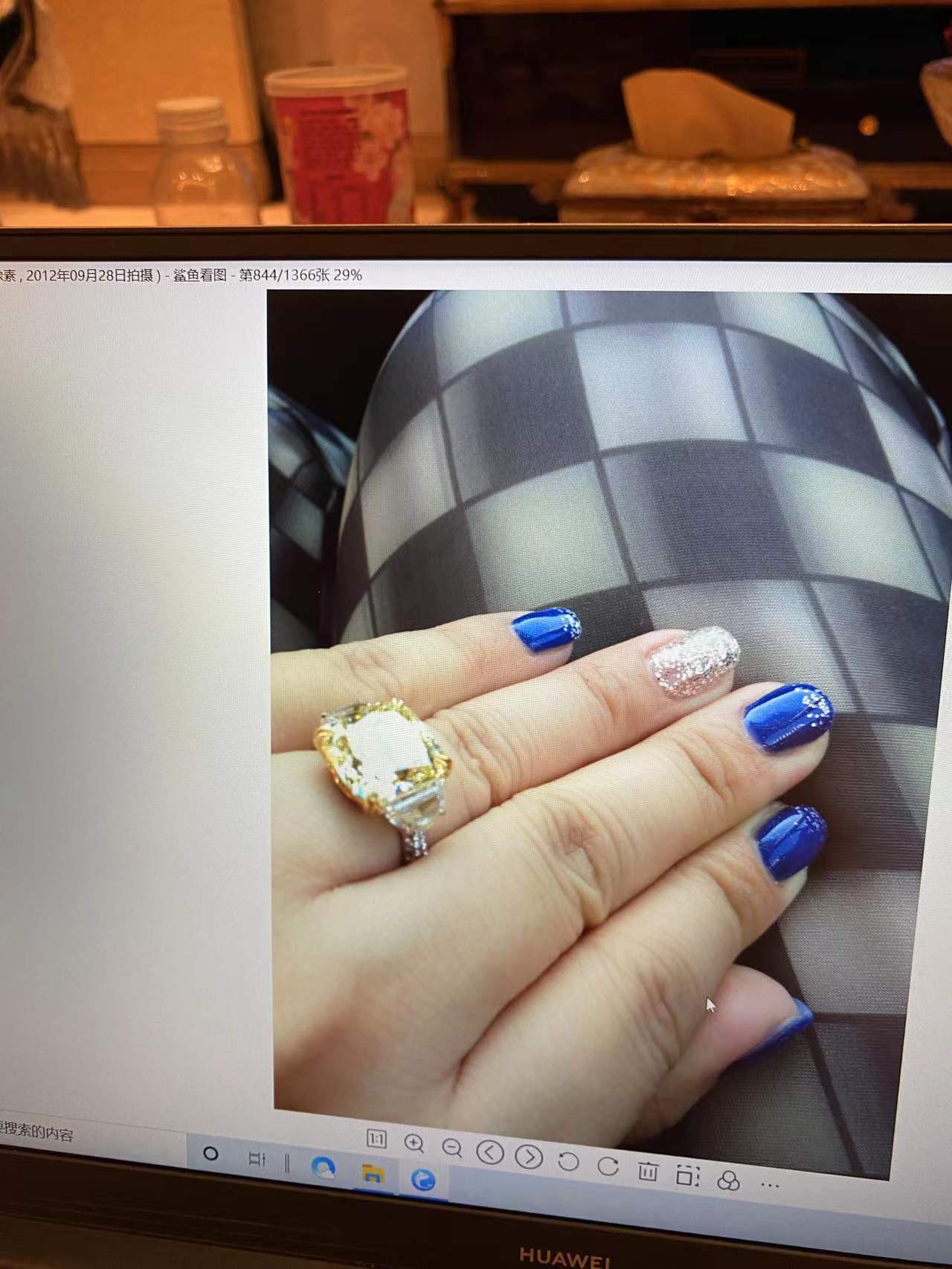 被盗的钻石。受访者供图