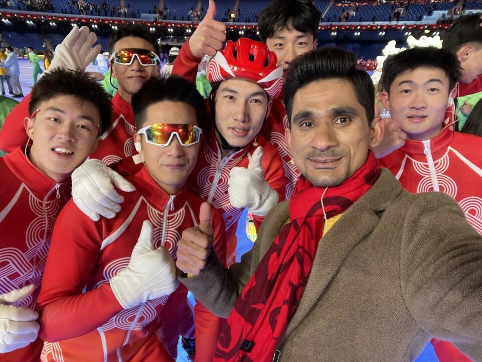 参加北京冬奥会开幕式演出的巴基斯坦留学生:我们用微笑感染全世界_fororder_图片3