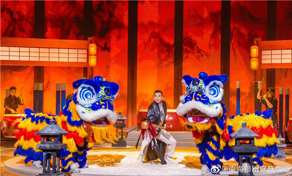 醒狮非遗再出新：音乐潮牌新乐府联手南海养成&ldquo;蓝狮阿明&rdquo;