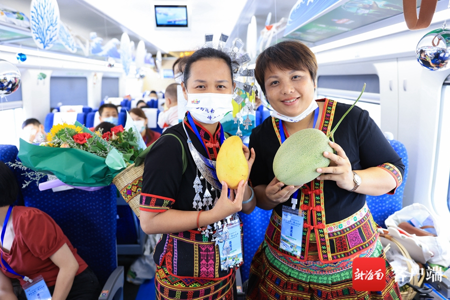 陵水酸粉、疍家鱼粥……列车上保举的海南美食肯定要试试哦!2022年6月14日 星