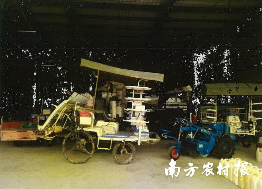 老李的全程机械化&ldquo;家伙什&rdquo;。