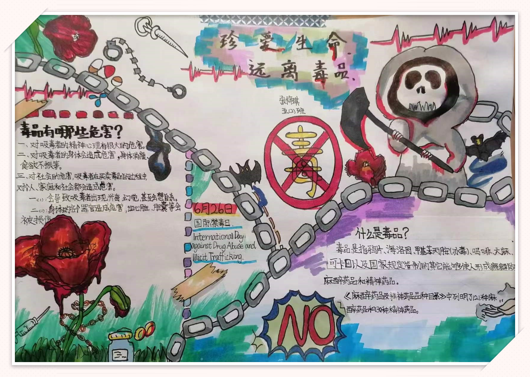 五二班张梓琪