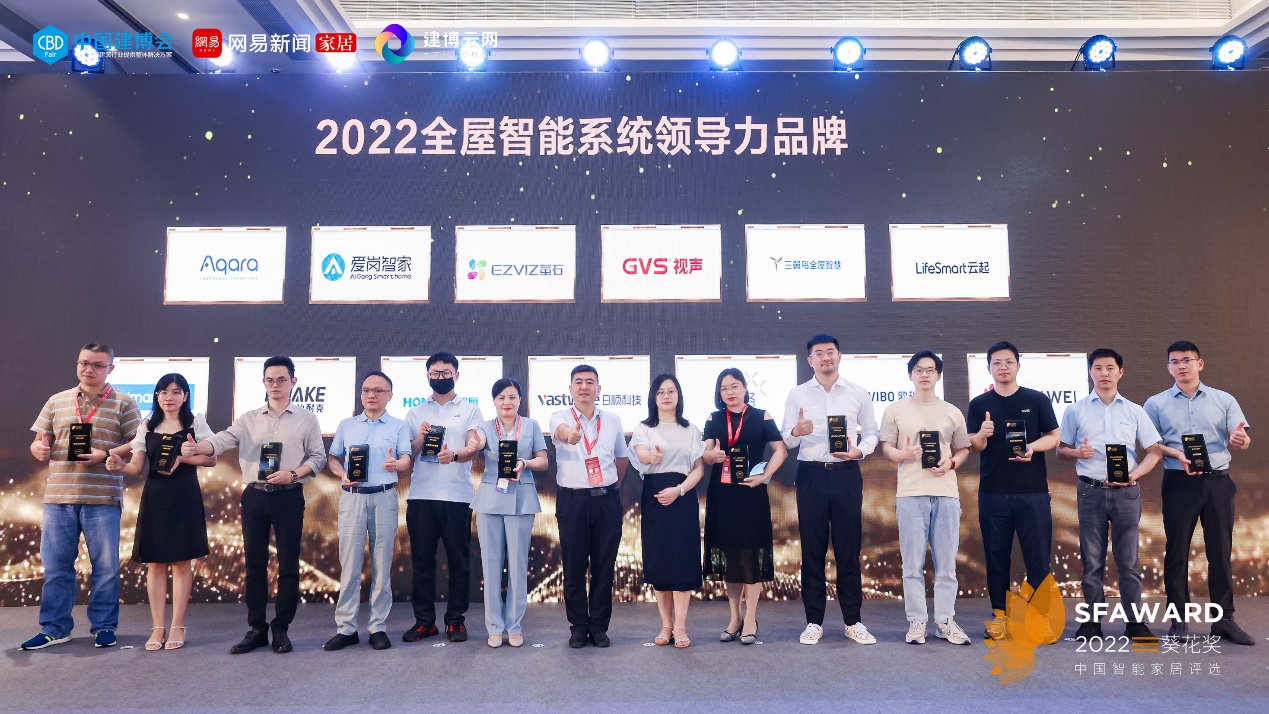 萤石网络李现的吻戏是真的吗包揽葵花奖六项大奖 单品、系统、平台全面开花-奇享网
