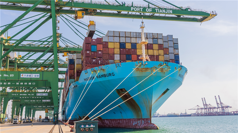 港口雄开万里流|天津:志在万里通天下 零碳智港启征程 港口雄开万里流|天津:志在万里通天下 零碳智港启征程_fororder_图片4_副本