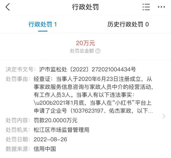 清华毕业生当保姆？虚假宣传，罚20万！