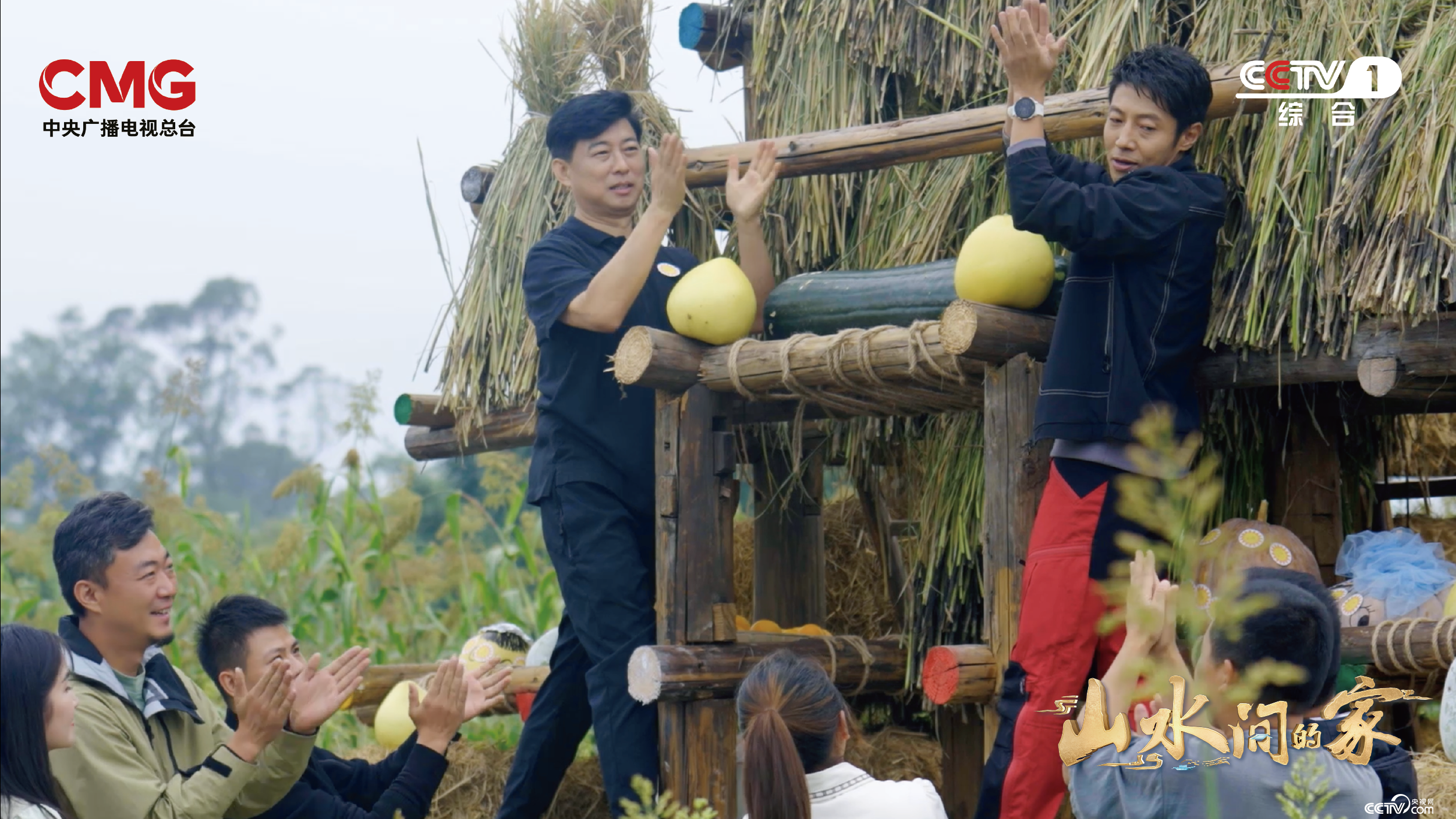 艺术如何赋能乡村？《山水间的家》撒贝宁张舒越田间“迷宫寻宝”