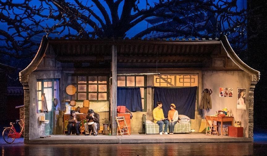 《钟鼓楼》首演上岸首届“大戏看北京”展演季 北京四合院里追忆时代洪水