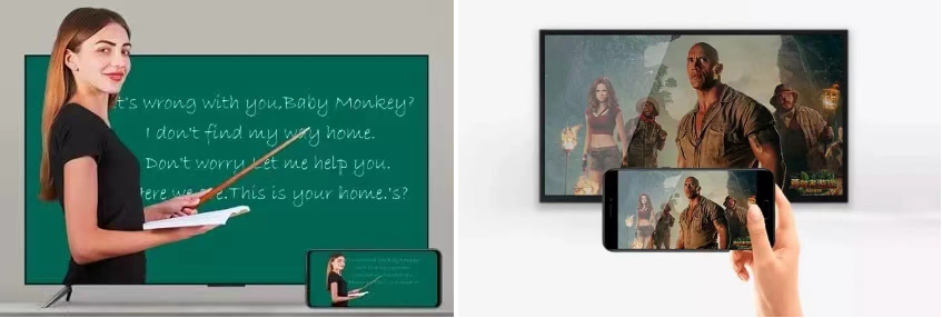 投屏看世界杯,超大视野,更爽更过瘾!