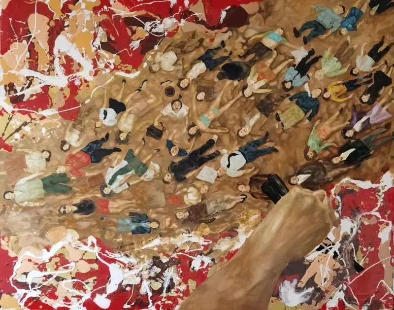 新羽操持·张博源徐依云双人展《走!一起去野泳》亮相上海喜玛拉雅美术馆