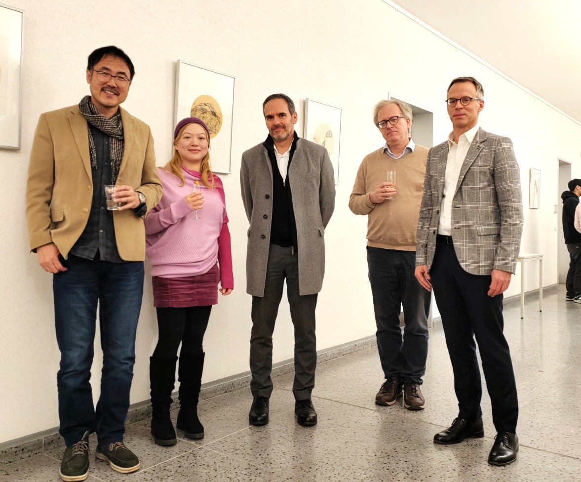 林雨蓓水墨个展在德国汉堡大学举办