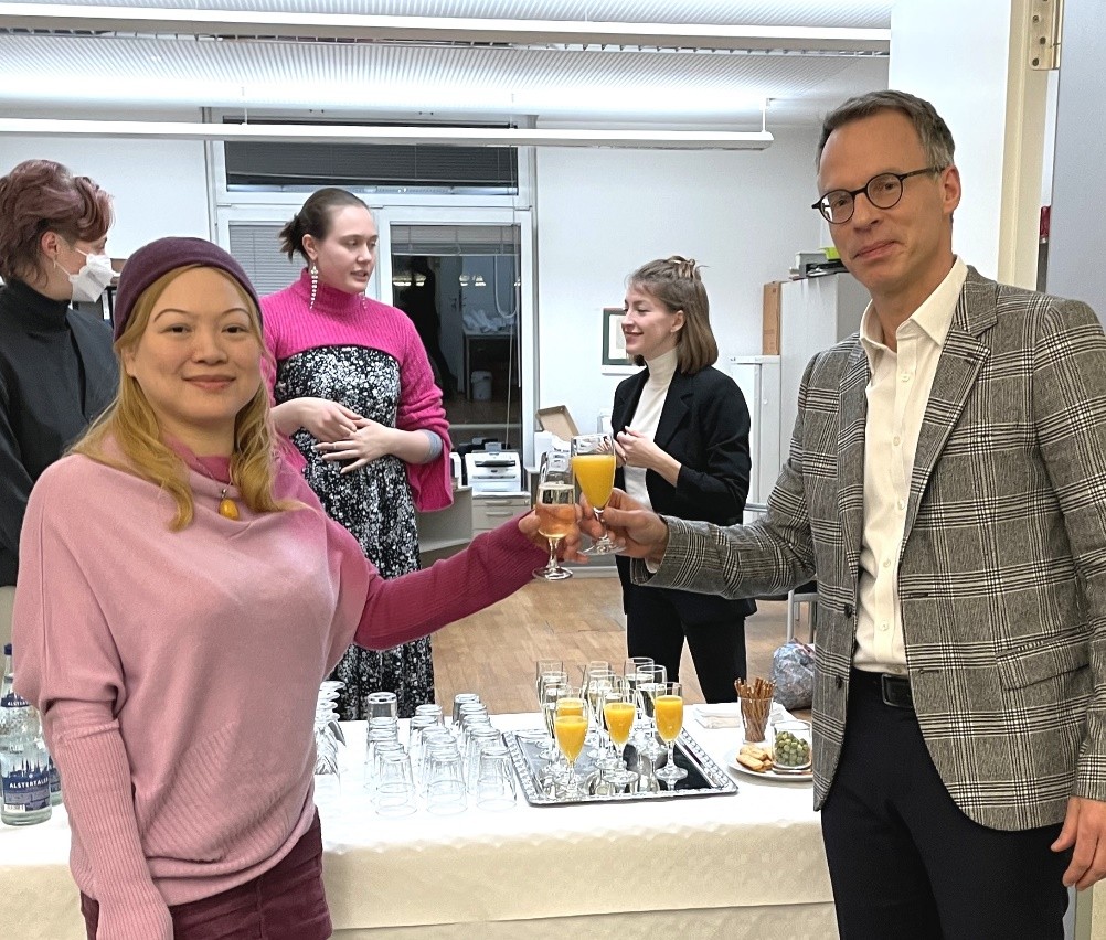 林雨蓓水墨个展在德国汉堡大学举办