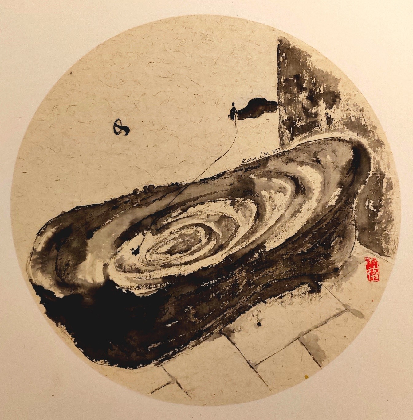 林雨蓓水墨个展在德国汉堡大学举办