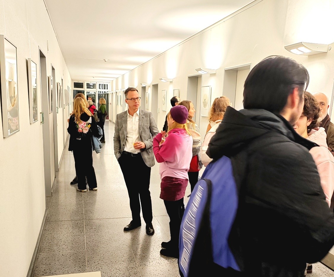 林雨蓓水墨个展在德国汉堡大学举办