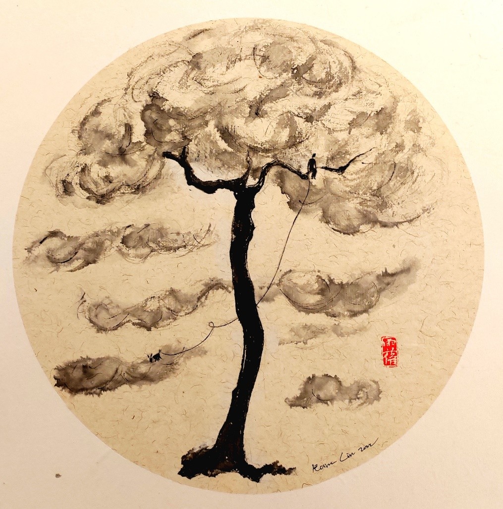 林雨蓓水墨个展在德国汉堡大学举办