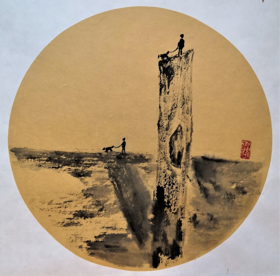 林雨蓓水墨个展在德国汉堡大学举办