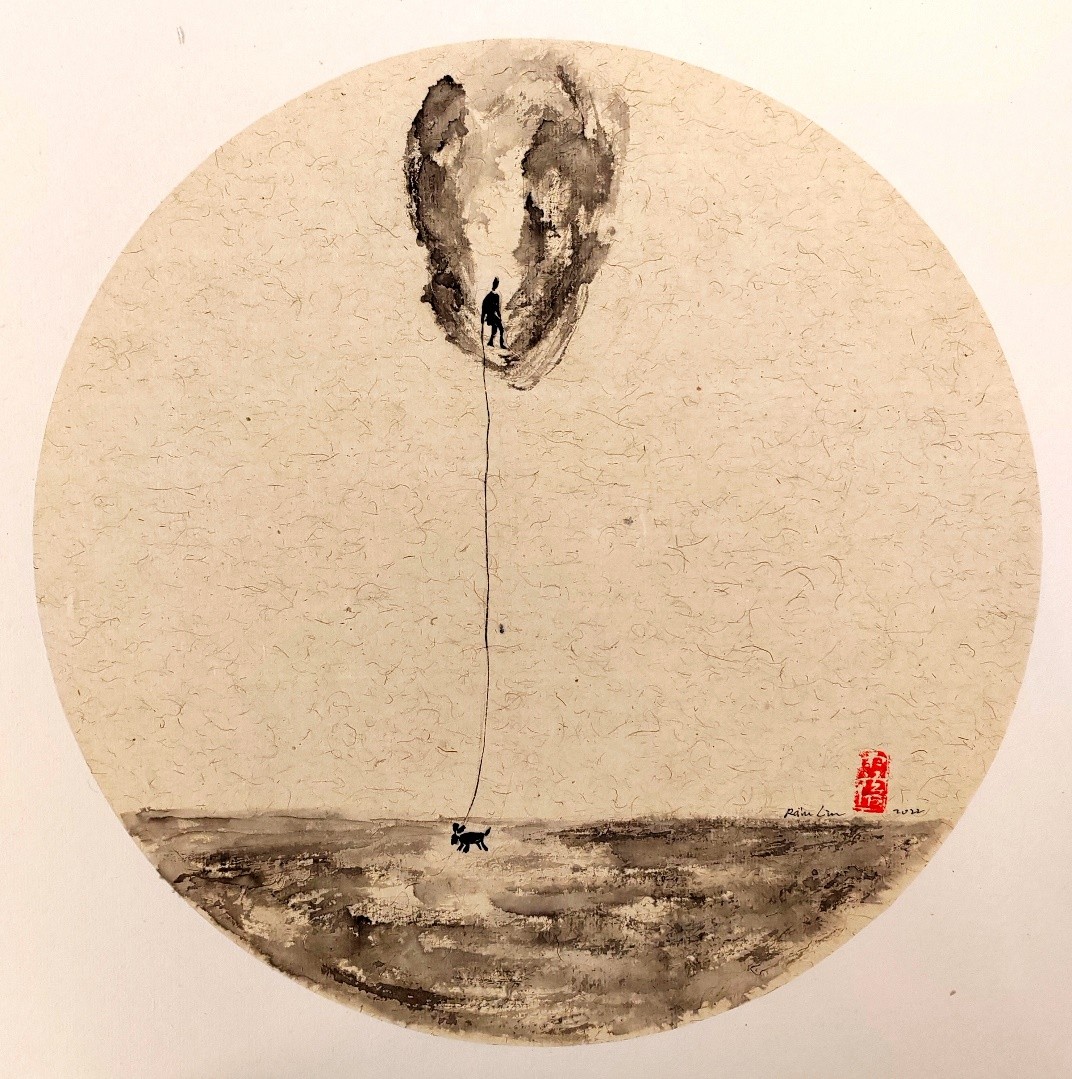 林雨蓓水墨个展在德国汉堡大学举办