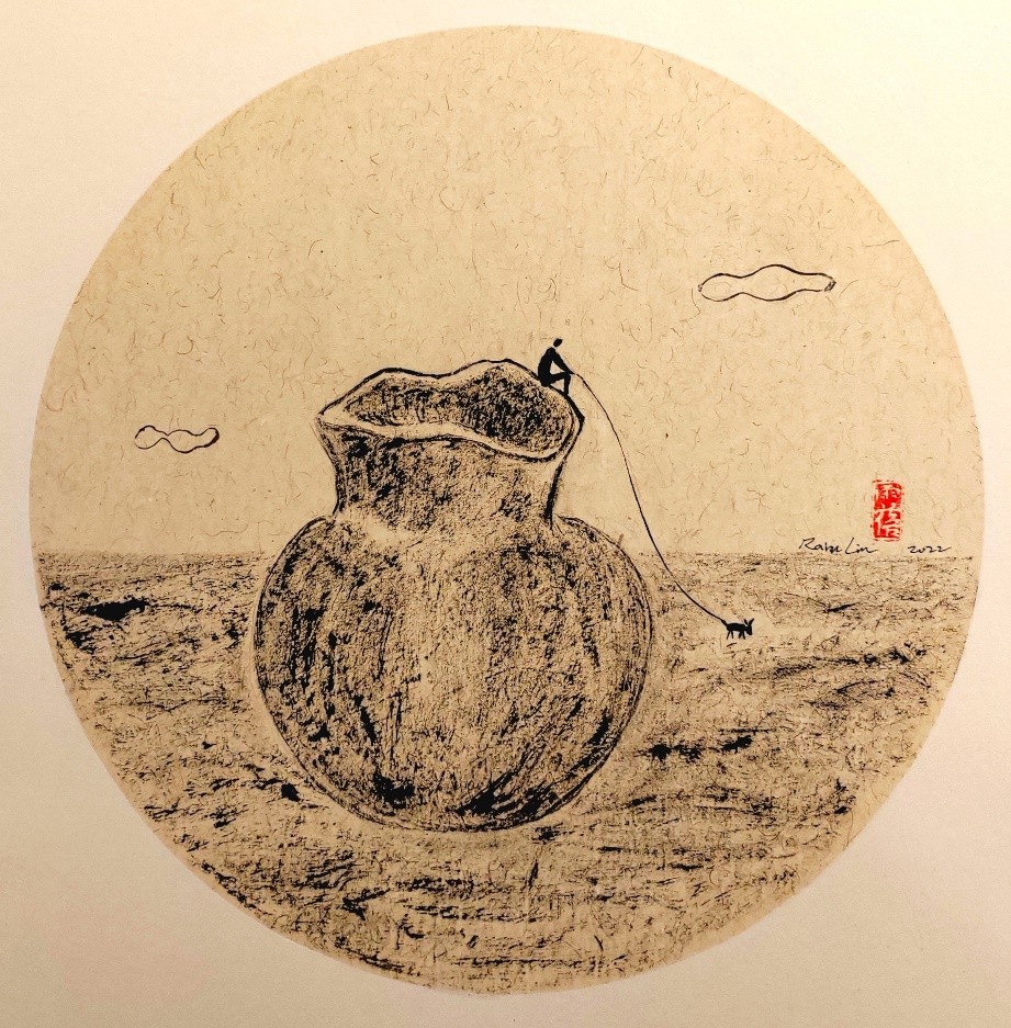 林雨蓓水墨个展在德国汉堡大学举办