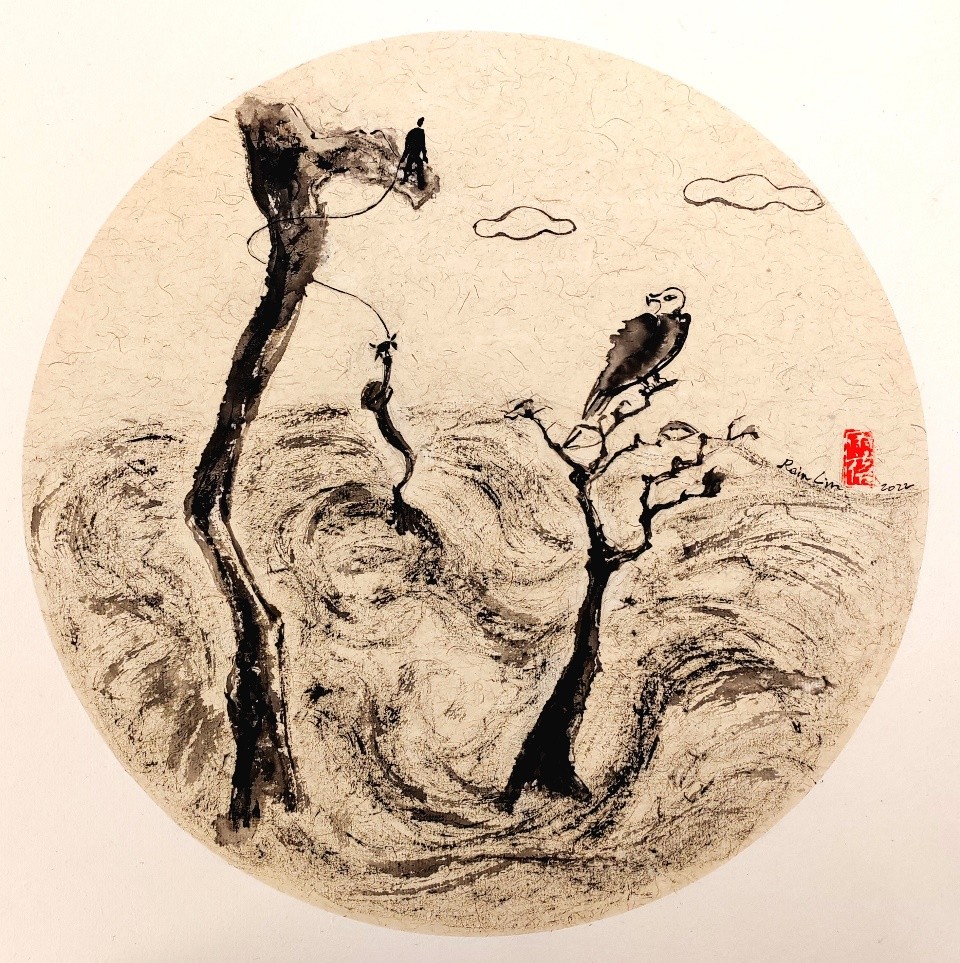 林雨蓓水墨个展在德国汉堡大学举办