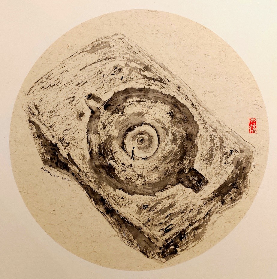 林雨蓓水墨个展在德国汉堡大学举办