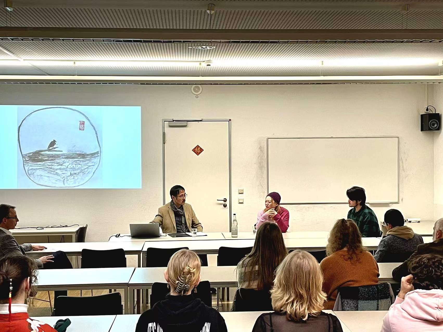 林雨蓓水墨个展在德国汉堡大学举办