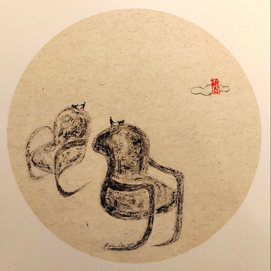 林雨蓓水墨个展在德国汉堡大学举办