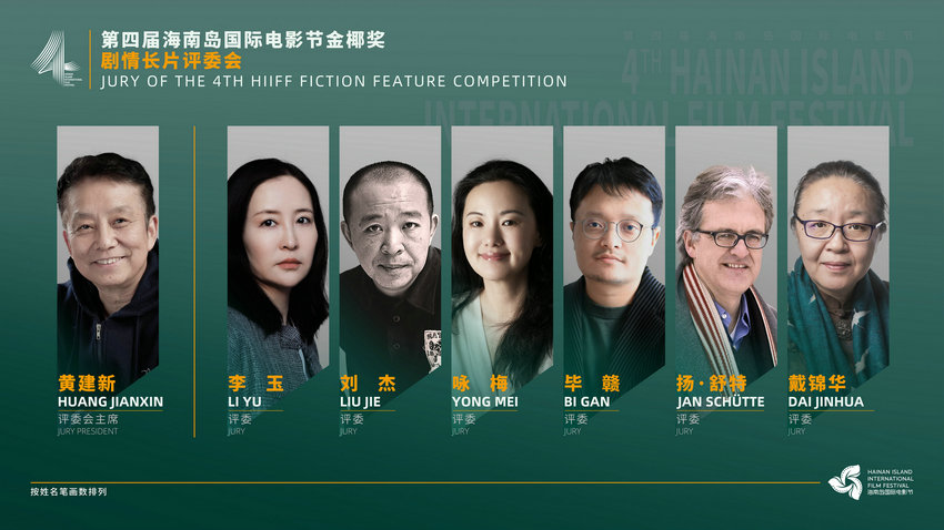 第四届海影节金椰奖发布评委会名单