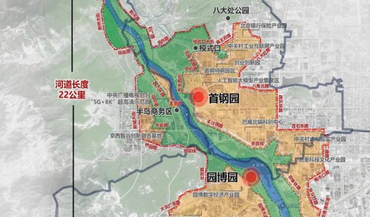 北京园博园到首钢园未来可乘船，观光小火车同步规划